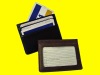NEW GENUINE LEATHER CREDIT CARD CASE ID STACK HOLDER