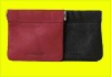 NEW GENUINE LEATHER FACILE COIN POUCH CHANGE PURSE COLOR