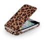 NEW Genuine leather case for iPhone 4  Fashion Leopard