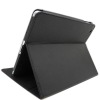 NEW LEATHER CASE WITH STAND BLK COVER FOR APPLE IPAD 2