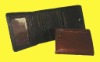 NEW SOFT COWHIDE GENUINE COWHIDE LEATHER MENS ID CARD WALLET