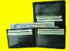 NEW SOFT COWHIDE GENUINE COWHIDE LEATHER MENS TRIFOLD WALLET CREDIT CARD HOLDER BILLFOLD WALLET