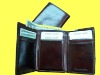 NEW SOFT COWHIDE GENUINE COWHIDE LEATHER MENS TRIFOLD WALLET CREDIT CARD HOLDER BILLFOLD WALLET