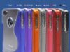 NEW TPU SKIN BUMPER Case With PC Hard Back Cover Case For iPhone 4 4G New Design Cover Back Case for iPhone 4 4G