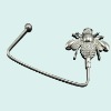 NH037 US design bee bag hooks with cz stone