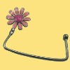 NH127 fashion flower alloy handbag hooks