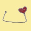 NH216 heart fashion metal bag holders with letter