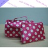 NICE DOTTED COSMETIC BAG