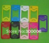 Name Business Visit ID Card Holder Soft TPU Case Cover For iPhone 4G 4S