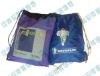 Name brand 210T polyester drawstring backpack bag for promotional