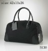 Name brand black canvas convenient travel hand bags