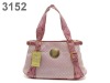 Name brand women pink shoulder bag