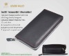 Nano-silver antibacterial men's genuine leather wallet/handbag