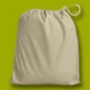 Natural Drawstring Bag