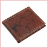 Natural Fold Construction Leather Wallet