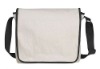 Natural Recycled Cotton Messenger Bag