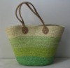 Natural Wheat Straw Bags for beach in summer