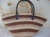 Natural Wheat Straw Bags for beach in summer