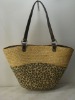 Natural Wheat Straw Bags for beach in summer