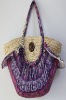 Natural Wheat Straw Bags for beach in summer