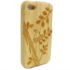Natural design wood case for iphone 4/4s