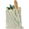 Natural unbleached organic cotton bag/cotton tote bag