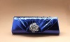 Navy blue formal bridal clutch