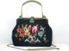 NeedlePoint Beaded Evening Purse