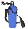 Neoprene Bottle Cooler with a strap