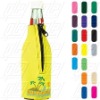 Neoprene bottle insulator with zipper