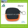 Neoprene coin purse