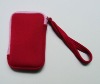 Neoprene digital camera bag with short handle strap