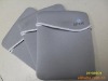 Neoprene gray laptop sleeve