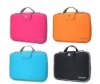 Neoprene laptop sleeve with handle