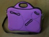 Neoprene laptop sleeve with shoulder strap