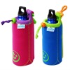 Neoprene water bottle cooler bag