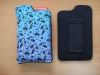 Neoprene wetsuit open cell foam mobile phone bag