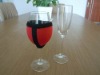 Neoprene wine glass cup cooler