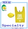 New 210D Polyester eco vest shopping bag