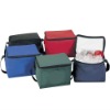 New 6-Pack Cooler Bag - 5 Color Choices