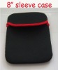 New 8 inch Sleeve Case Soft Pouch Bag with Cover for 8'' Tablet PC 7inch Notebook