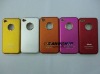 New Aluminum Case Hard Back Cover for iPhone 4 4g, Crystal box
