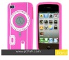 New Arrival Camera design Silicone case for iphone 4