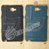 New Arrival Denim Case Jeans Case for Samsung Galaxy Note I9220 LF-0666