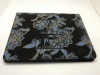New Arrival Embossed Flower Leather Case for iPad 2