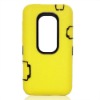 New Arrival For HTC EVO 3D Hard Plastic+Silicon Mobile Phone Case