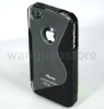 New Arrival For iPhone 4 4S TPU Case S design.Soft TPU Case.different colors available