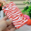 New Arrival For iPhone 4S& 4G Zebra Pattern Soft TPU Case Mobile Phone Back Cover