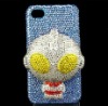 New Arrival Hot Wholesale Top quality crystal case for iphone4.for iphone4 case.Diamond cubic case for iphone4