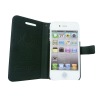 New Arrival luxury leather case for iphone 4